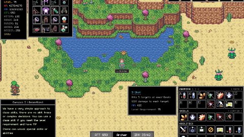 Adventure Land - The Code MMORPG 스크린샷 4