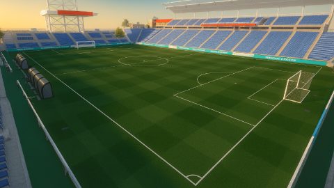 Soccer Field Pro 3D screenshot 1