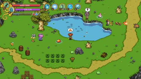 Secrets of Grindea screenshot 1