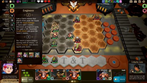 Tales & Tactics, captura de tela 4