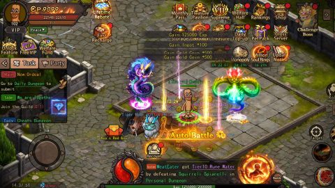 Crazy Oddballs: Idle RPG, captura de pantalla 2