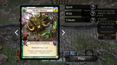Epic Card Game, screenshot 1