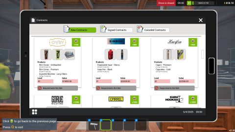 Tobacco Shop Simulator 스크린샷 1