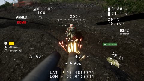 Ukrainian Fight Drone Simulator (UFDS) - FPV drone simulator, screenshot 3