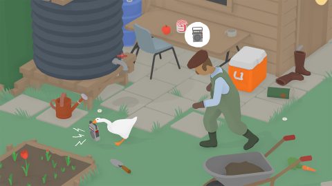 Untitled Goose Game, captura de tela 1