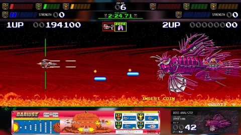Darius Cozmic Collection Arcade のスクリーンショット 2
