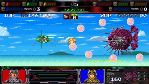 Darius Cozmic Collection Arcade のスクリーンショット 3