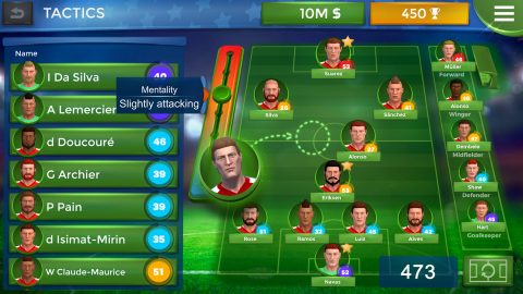 Pro 11 - Football Manager Game, screenshot 2