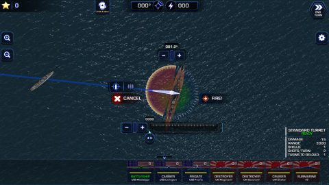 Battle Fleet 2, captura de tela 1