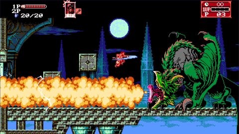 Bloodstained: Curse of the Moon 2 截图 1