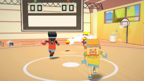 Stikbold! A Dodgeball Adventure, captura de tela 1