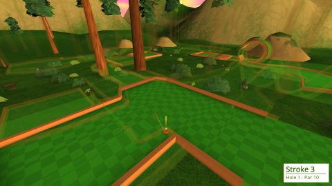4D Golf, capture d’écran 1