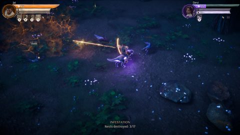 Coridden, captura de tela 1