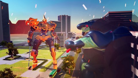 100ft Robot Golf, captura de tela 1