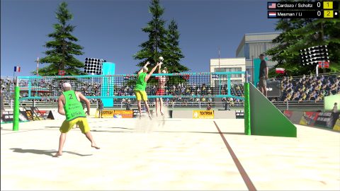 Volleyball Unbound - Pro Beach Volleyball のスクリーンショット 1