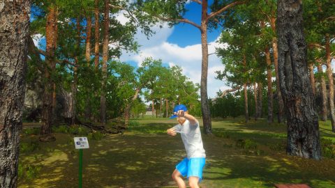 Disc Golf Masters, capture d’écran 2