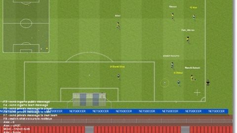Netsoccer, screenshot 2