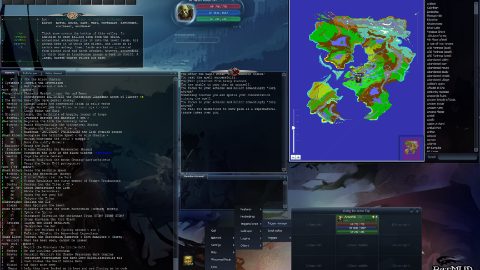 BatMUD screenshot 2