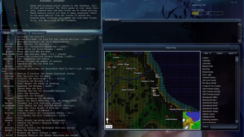 BatMUD screenshot 1