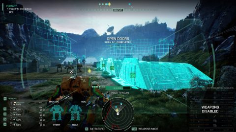 MechWarrior 5: Clans, captura de pantalla 3