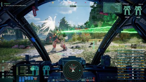 MechWarrior 5: Clans, captura de pantalla 1