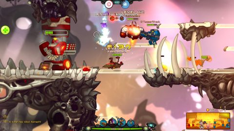 Awesomenauts, captura de pantalla 4