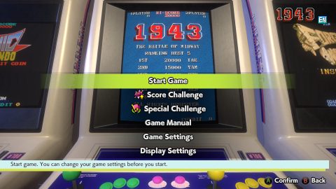 Capcom Arcade Stadium, capture d’écran 2