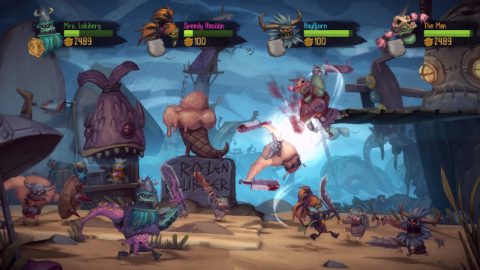 Zombie Vikings, screenshot 1