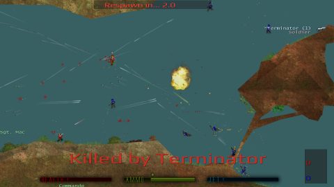 Soldat, capture d’écran 1