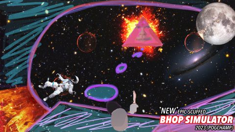 *NEW* SCUFFED EPIC BHOP SIMULATOR 2023 (POG CHAMP) のスクリーンショット 1