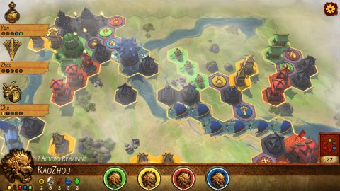Reiner Knizia Yellow & Yangtze, captura de tela 2
