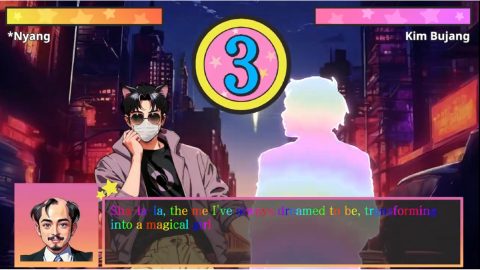 Magical Mic Duel: Senpai, Hear My Spell – zrzut ekranu 3