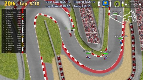 Ultimate Racing 2D 2 – zrzut ekranu 3