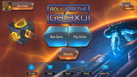 Roll for the Galaxy, capture d’écran 1