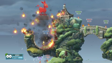 Worms W.M.D のスクリーンショット 1