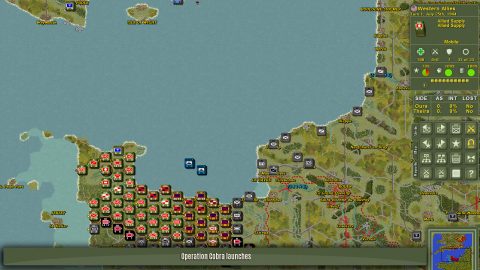 The Operational Art of War IV, capture d’écran 2