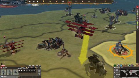 Making History: The First World War, captura de pantalla 3