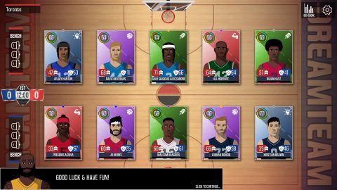 Dream Team Basketball, captura de tela 1