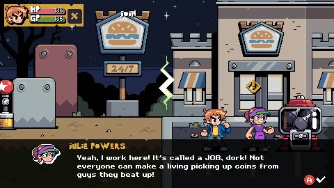 Scott Pilgrim EX, capture d’écran 4