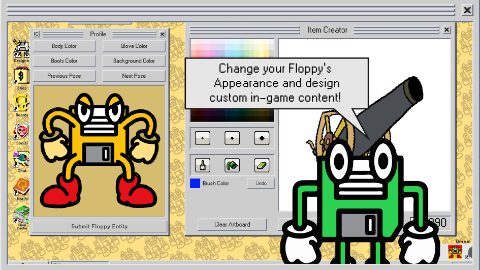 myFloppy Online!, captura de pantalla 2