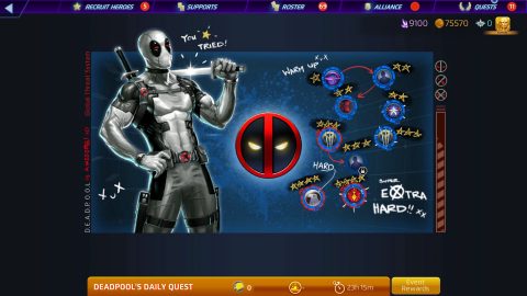MARVEL Puzzle Quest, capture d’écran 3