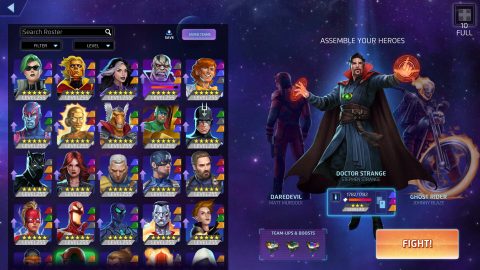 MARVEL Puzzle Quest, capture d’écran 2