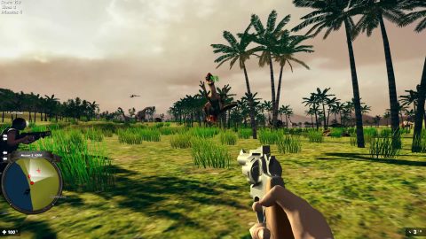Dinosaur Hunting Patrol 3D Multiplayer Online のスクリーンショット 4