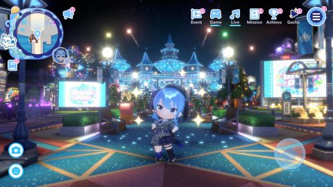 hololive Dreams, captura de pantalla 1