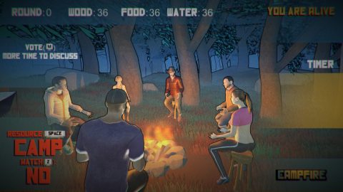 Campfire: One of Us Is the Killer, screenshot 1
