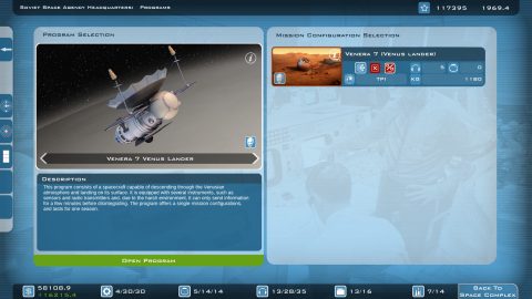 Buzz Aldrin's Space Program Manager, captura de pantalla 3