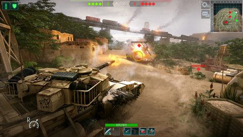 Tank Force: Online Shooter Game, capture d’écran 3