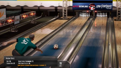 PBA Pro Bowling, captura de pantalla 1