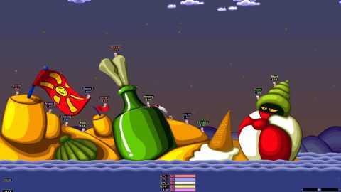 Worms Armageddon screenshot 2