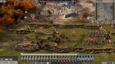 The Great War: Western Front™, captura de tela 1